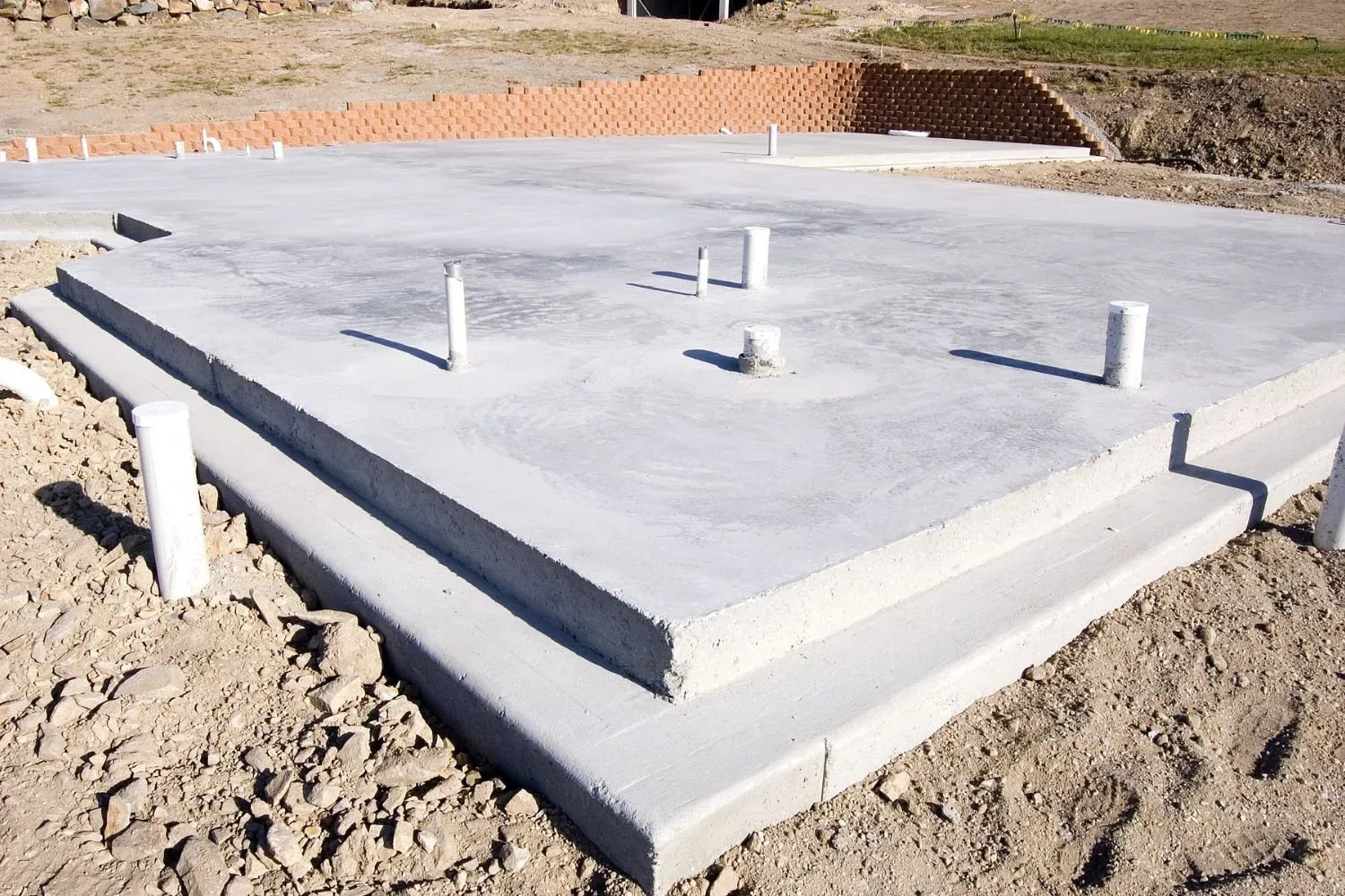 Reinforced concrete slab