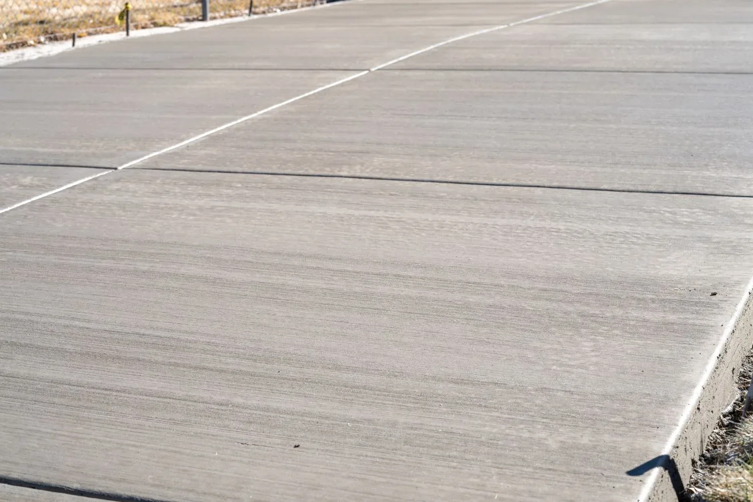 Concrete slab finish detail